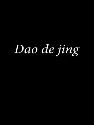 cover image of Dao de jing